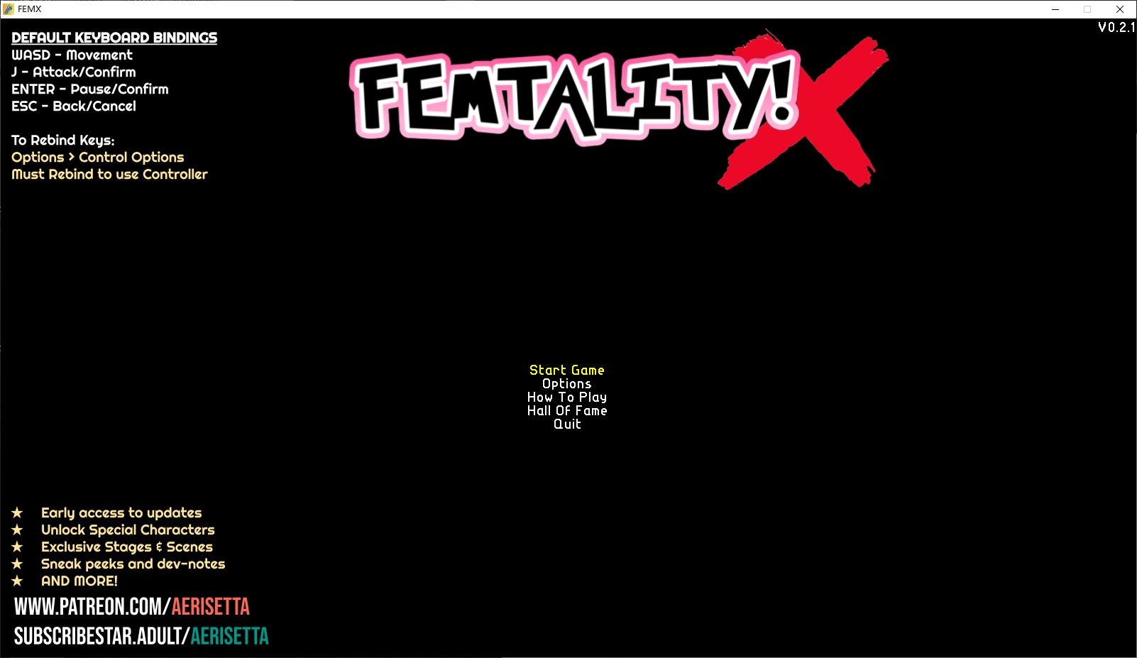 图片[1]-【欧美ACT/全动态】FEMTALITY v0.2.1 安卓+PC 最新测试版-糯五游戏网